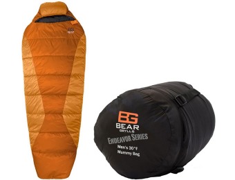 75% off Bear Grylls Endeavor Series 30-Degree Men's Sleeping Bag