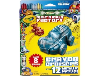 76% off Crayola Melt 'N Mold Crayon Cruiser Expansion Pack
