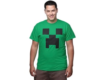 75% off Minecraft Creeper T-Shirt