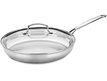 60% off Cuisinart Chef's Classic Stainless-Steel 2-3/4-Quart Skillet