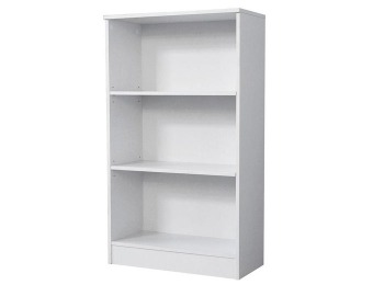 33% off Hampton Bay 3-Shelf White Standard Bookcase