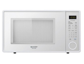 $85 of Sharp R-409YW 1000-Watt Mid-size Microwave, White