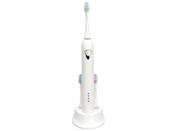 83% off Crystal Care Professional Sonic Toothbrush, White