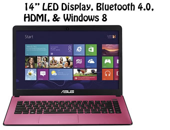 $280 Off Asus 14" Laptop (Intel Dual-Core,320GB,4GB) (Refurb)