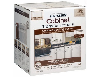 53% off Rust-Oleum Pure White Cabinet Transformations Kit