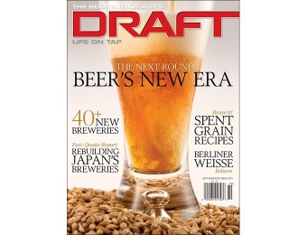 86% off DRAFT Magazine 1 Year Subscription
