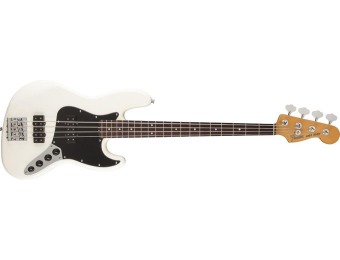 50% off Fender Modern Player Jazz Bass, Olympic White Rosewood