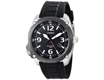 61% off Men's Casio Classic Black Quartz Watch, MTF-E001-1AVCF