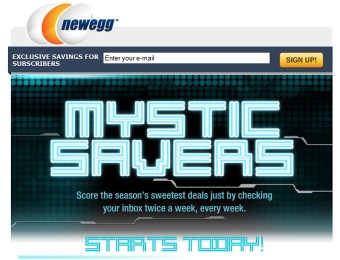 Newegg 48 Hour Mystic Savers Sale - 15 Great Deals