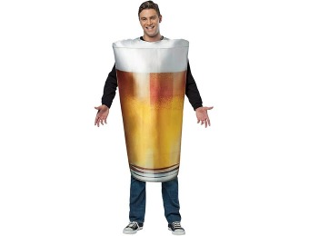 44% off Beer Pint Glass Adult Costume