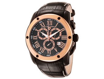 93% off Swiss Legend Traveler Collection Leather Men's Watch