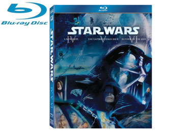 55% Off Star Wars: Original Trilogy (Episodes IV - VI) (Blu-ray)