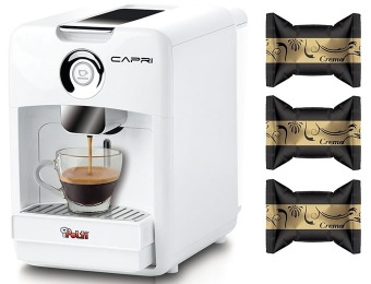 $142 off Capri by Polti Starter Kit Espresso Machine, w/ 50 Capsules