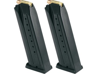 56% off Ruger Factory Pistol Magazines Twin Pack, 15rd or 17rd