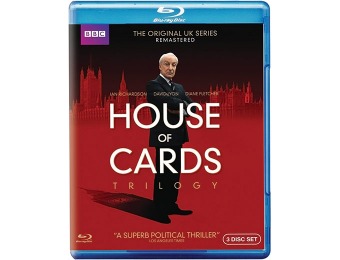 64% off House of Cards Trilogy: Original UK Series Blu-ray