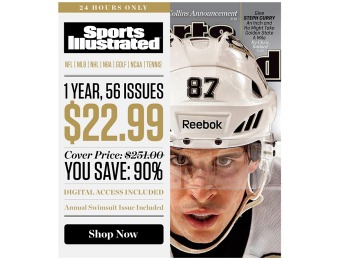 91% off Sports Illustrated Magazine, 56 Issues for $22.99