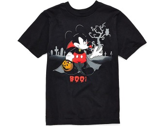 58% off Disney Mickey Mouse Boys Short-Sleeve Halloween Graphic Tee