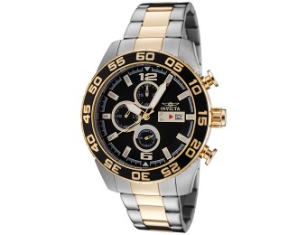 90% off Invicta 1015 Chronograph Stainless Steel Men's Watch