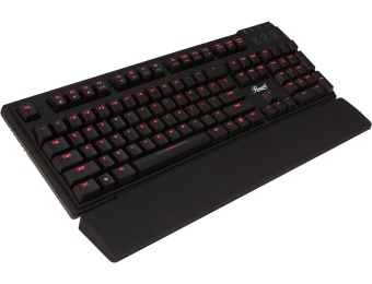 60% off Rosewill Apollo RK-9100xR Red Backlit Mechanical Keyboard
