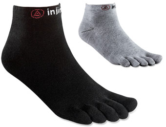40% Off Injinji Performance Series Lightweight Crew Toe Socks