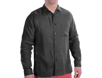 $105 off EQ by Equilibrio Garment-Washed Linen Shirts, 14 Styles