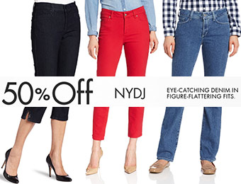 50% off NYDJ (Not Your Daughter's Jeans)