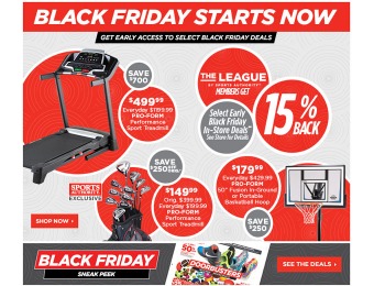 Black Friday Starts Now Sports Authority Deals