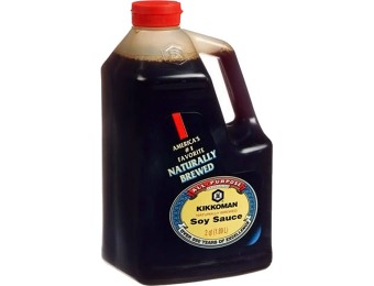 74% off Kikkoman Soy Sauce, 64-Ounce Bottle