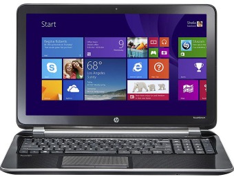 $50 off HP 15.6" Pavilion TouchSmart Laptop, Refurbished