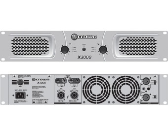 72% off Crown X3000 Stereo 2x750W Power Amp