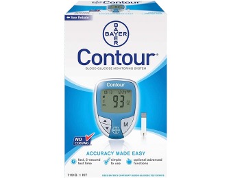 93% off Bayer Contour Blood Glucose Monitoring System