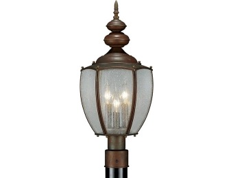 $143 off Roman Coach Collection Bronze 3-lightPost Lantern