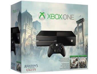 $50 off Xbox One Assassin's Creed Unity Bundle + Free Game