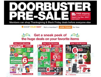 Kmart 2014 Black Friday Doorbuster Deals - Sneak Peek