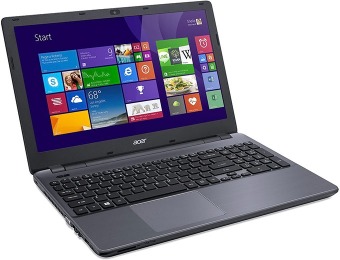 $100 off Acer Aspire E 15.6" Notebook (Core i3/4GB/500GB)