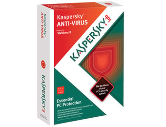Kaspersky Anti-Virus 2013 (3 PCs) for Free after $35 rebate