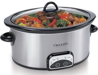 80% off Crock-Pot Programmable 4Qt Slow Cooker, PVP400-S