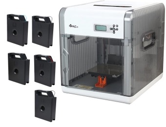 $190 off da Vinci 1.0 3D Printer Bundle w/ 5 Filament Cartridges