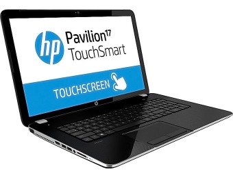 $230 off HP Pavilion 17-e155nr 17" Touchsmart Laptop Computer