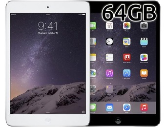 Extra $79 off Apple iPad mini 2 with Wi-Fi 64GB, Gray or White