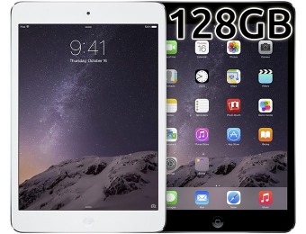 Extra $80 off Apple iPad mini 2 with Wi-Fi 128GB, Gray or White