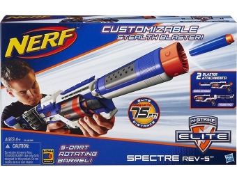 69% off Nerf N-Strike Elite Spectre Rev-5 Stealth Blaster