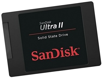 $45 off SanDisk Ultra II 240GB SATA III 2.5" SSD SDSSDHII-240G-G25