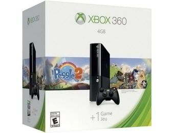 $101 off Xbox 360 4GB Holiday Value Console Bundle w/ Peggle 2