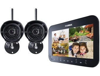 $180 off Lorex LW1742 Live SD Wireless Surveillance System