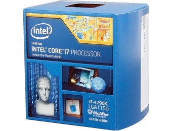 $80 off Intel Core i7-4790K Haswell Quad-Core 4.0GHz Processor