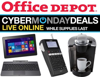 Office Depot Cyber Monday Deals - Live Online, While Supplies Last!