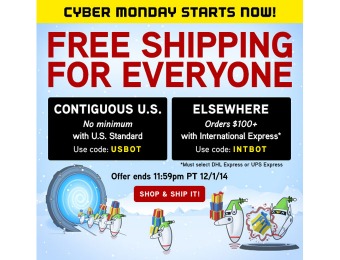 Cyber Monday Deals - Up to 60% off + Free Shipping at ThinkGeek