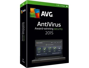 Free After Rebate: AVG AntiVirus 2015 - 1 PC / 2 Years