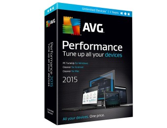 Free AVG Performance 2015 - Unlimited Devices / 1 Year